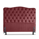 Ver imagem 2 de Cabeceira Para Cama Box Queen 1,6 M Realeza:Suede Marsala