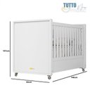 Ver imagem 3 de Berço Tutto New e Guarda Roupa Mississipi 6 Portas Branco Fosco - Matic