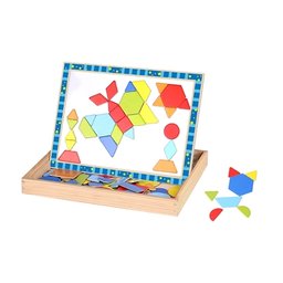 Quebra Cabeça Magnético Formas Tooky Toy - 1