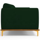 Ver imagem 6 de Sofá 03 Lugares Para Sala de Estar Kiev 210 cm D02 Veludo Verde Musgo C-303 - Lyam Decor