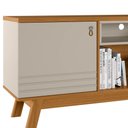 Ver imagem 6 de Rack para Sala TV até 75 Pol. 180cm Color L06 Nature/Off White - Mpozenato