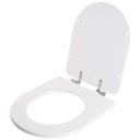 Ver imagem 2 de Assento Sanitario Laqueado Soft Close Ona Branco para Vaso Roca 6lpf