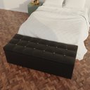 Ver imagem 1 de Recamier Baú 160 cm Milão Styllus com Strass