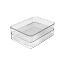 Ver imagem 1 de Porta Frios Duplo Organizador de Geladeira Clear Fresh Acrilico
