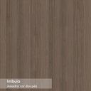 Ver imagem 5 de Conjunto 2 Cadeiras Amanda Imbuia/Preto - PR Móveis