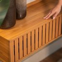 Ver imagem 7 de Painel para TV até 70 Polegadas MDF 183CMX162CM Amarante