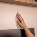 Ver mais imagens de Painel para TV até 70 Polegadas MDF 183CMX162CM Amarante