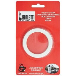 Cartela com 3 Borrachas para Cafeteira 6 Xícaras Bialetti - 1