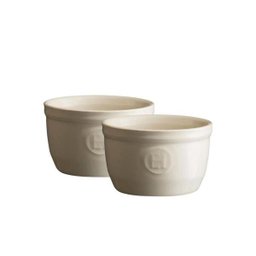 Set com 2 Ramekins 10,5x6 cm Areia Emile Henry - 1