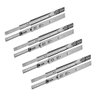 8 Corrediças Telescópicas 40cm Gaveta Trilho Zincada 4 Pares - 1