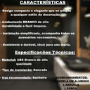 Ver imagem 5 de Torneira Ictus Gourmet 1/4 Volta Mesa Banheiro Branca Único