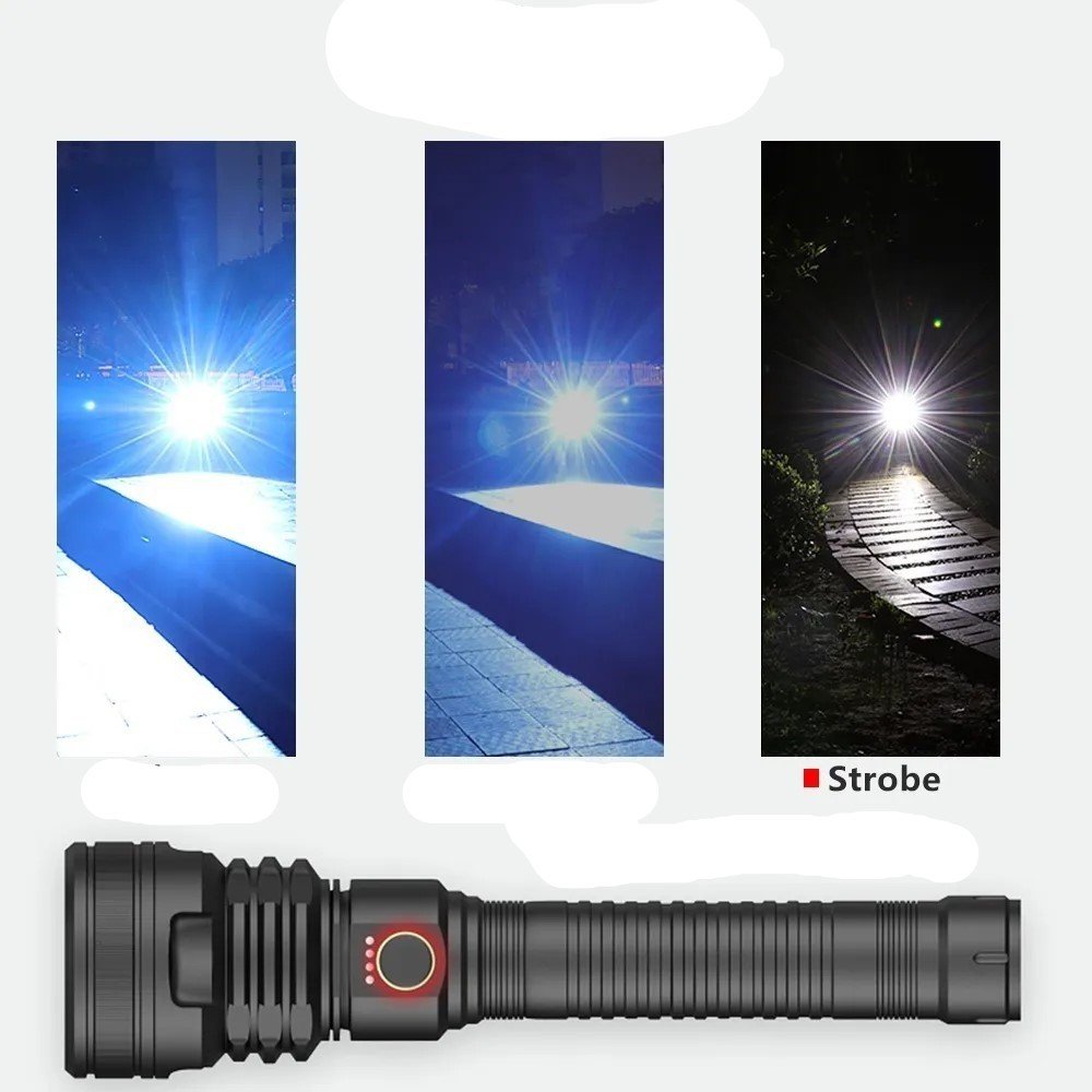 Lanterna Led Xhp70 Lançamento 2020 Tática Ultra potente - 6