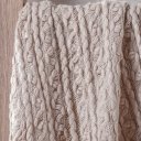 Ver imagem 2 de Manta Tricot Style Decorativa 127x152 Toque Super Macio Argila