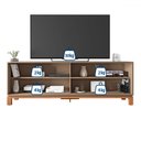 Ver imagem 3 de Rack para Tv até 65 Polegadas Mondrian 2 Portas Ripado 3d Sued/freijó - Caemmun