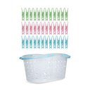 Ver imagem 3 de Cesto com Prendedores Standard 36 Peças - Mor