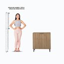 Ver imagem 7 de Berço Multifuncional 3x1 + Cômoda Ditália 4 Gavetas Bbi-51 Dm-239 Riviera