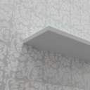 Ver imagem 5 de Kit 3 Prateleiras U 100 x 20cm Cinza Claro Suporte Invisível