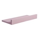 Ver imagem 2 de Prateleira Porta Quadros 30 x 10cm Rosa Claro Suporte Invisível