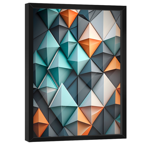 Quadro Decorativo Abstrato 3d