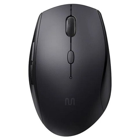 Mouse sem Fio MS400 1600 DPI 6 Botoes e Clique Silencioso Preto Multilaser