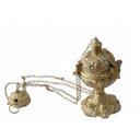 Ver imagem 1 de Turíbulo Sacro Católico Alumínio Igreja Religião