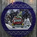 Ver imagem 5 de Enfeite De Natal Musical Led Neve Bola Pendurada Luzes