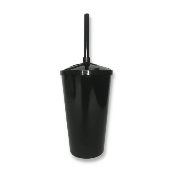 Almofada Porta Pipoca Preta Solteiro Só Mais Um Episódio:Estampado/Preto - 2