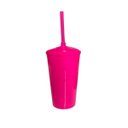 Ver imagem 2 de Almofada Porta Pipoca Rosa Infantil Unicórnio:estampado/rosa