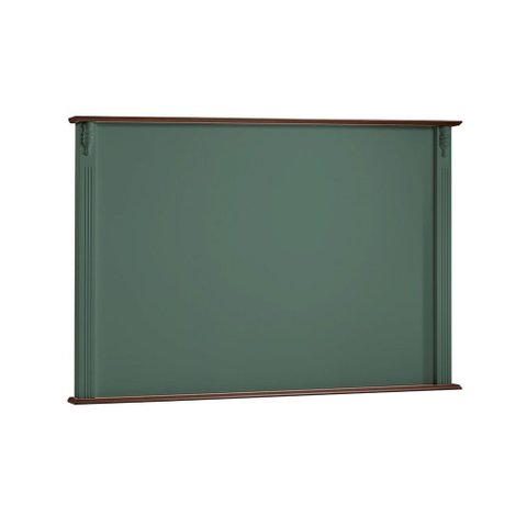 Painel de Tv para Sala 150cm Clássico 50505 Linz Móveis - Verde Musgo/imbuia Glazer