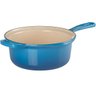 Panela Multifunção de Ferro Fundido 22 cm Azul Marseille Le Creuset - 4
