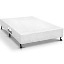 Ver imagem 1 de Cama Box Base Universal Casal Poli Tecido White (138x188x23) - Castor