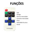 Ver imagem 2 de Espelho Orgânico Grande Decorativo 80cm com Led e Controle