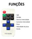 Ver imagem 2 de Espelho Orgânico Grande Decorativo 80cm com Led e Controle