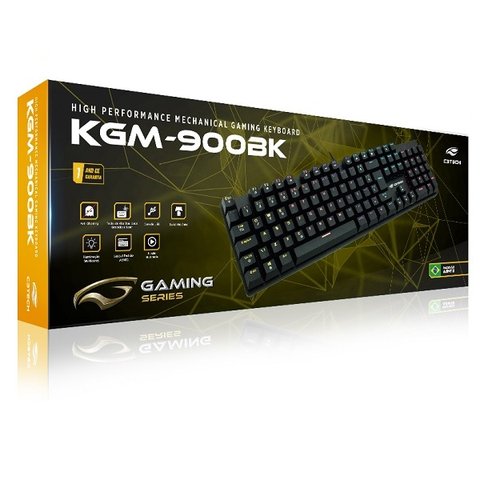 Teclado USB Gamer KGM-900BK C3 TECH