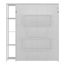 Ver mais imagens de Cama de Casal Articulada para Colchão 138x188cm Multimóveis MP4380 Branco