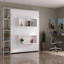 Ver imagem 2 de Cama de Casal Articulada para Colchão 138x188cm Multimóveis Mp4380 Branco