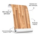 Ver imagem 4 de Papel de Parede Adesivo Madeira Liso Sala Cozinha Auto-adesivo