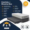 Ver imagem 5 de Cama Box com Colchão de Molas Ensacadas Ortobom One Face Plenno Superpocket + Auxiliar de Espuma