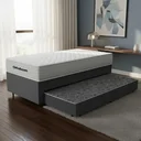 Ver imagem 2 de Cama Box com Colchão de Molas Ensacadas Ortobom One Face Plenno Superpocket + Auxiliar de Espuma