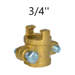 Abraçadeira Latão Bipartida P/ Mangueira Alta Pressão 3/4'' - 4