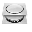 Ver imagem 5 de Ralo Inteligente Click Para Banheiro 10x10 Cm Inox