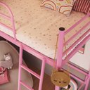 Ver imagem 2 de Beliche Suspenso de Ferro Solteiro - Nick:rosa Bebê