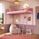 Ver imagem 1 de Beliche Suspenso de Ferro Solteiro - Nick:rosa Bebê