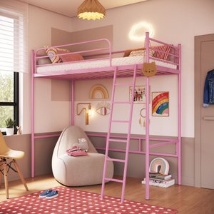 Beliche Suspenso de Ferro Solteiro - Nick:rosa Bebê