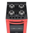 Ver imagem 2 de FOGAO 4 BOCAS VENAX DELPLUS VITREO BL VERMELHO GAS GLP