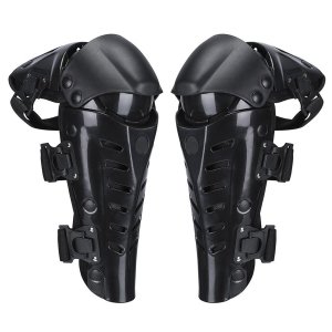 Par de Protetor de Joelho Articulável Anti Impacto Motoqueiro Motocross Enduro Ciclismo