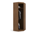 Ver imagem 2 de Guarda Roupa Genova Módulo Canto Ipe Wood com Grafite Batrol