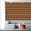 Ver imagem 7 de Papel de Parede Adesivo Madeira Quadriculado Sala Resistente a Água