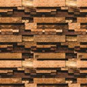 Ver imagem 2 de Papel de Parede Adesivo Madeira Quadriculado Sala Resistente a Água
