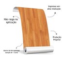 Ver imagem 1 de Papel de Parede Adesivo Madeira Lisa Clara Sala Resistente a Água